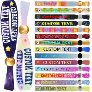 Dye Sublimated Cloth Wristbands